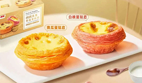 千味新推“桃桃瓜瓜”，立高、南僑引領，小廚電助力…多方力量“烘熱”冷凍蛋撻